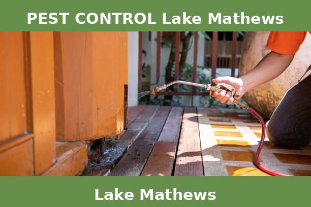 PEST CONTROL Lake Mathews